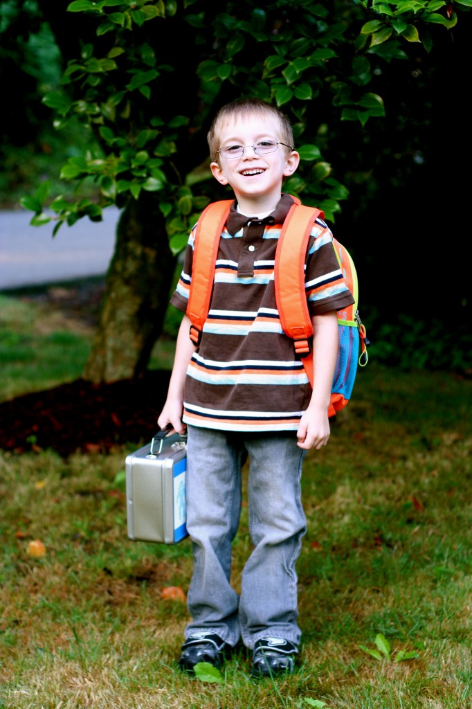 5 year old back to school 2