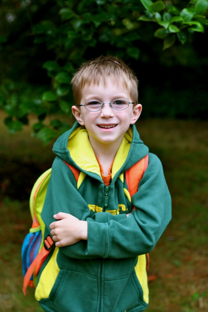 6 year old back to school